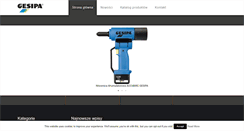 Desktop Screenshot of gesipa.com.pl